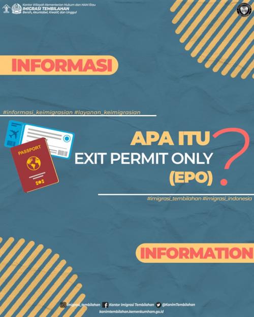Exit Permit Only (EPO)